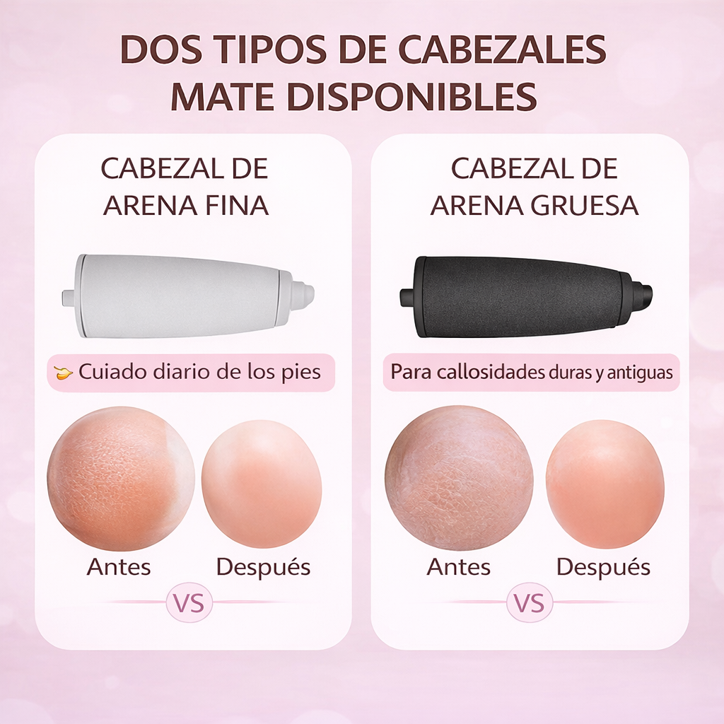 ✨ Elimina durezas en minutos y luce pies suaves